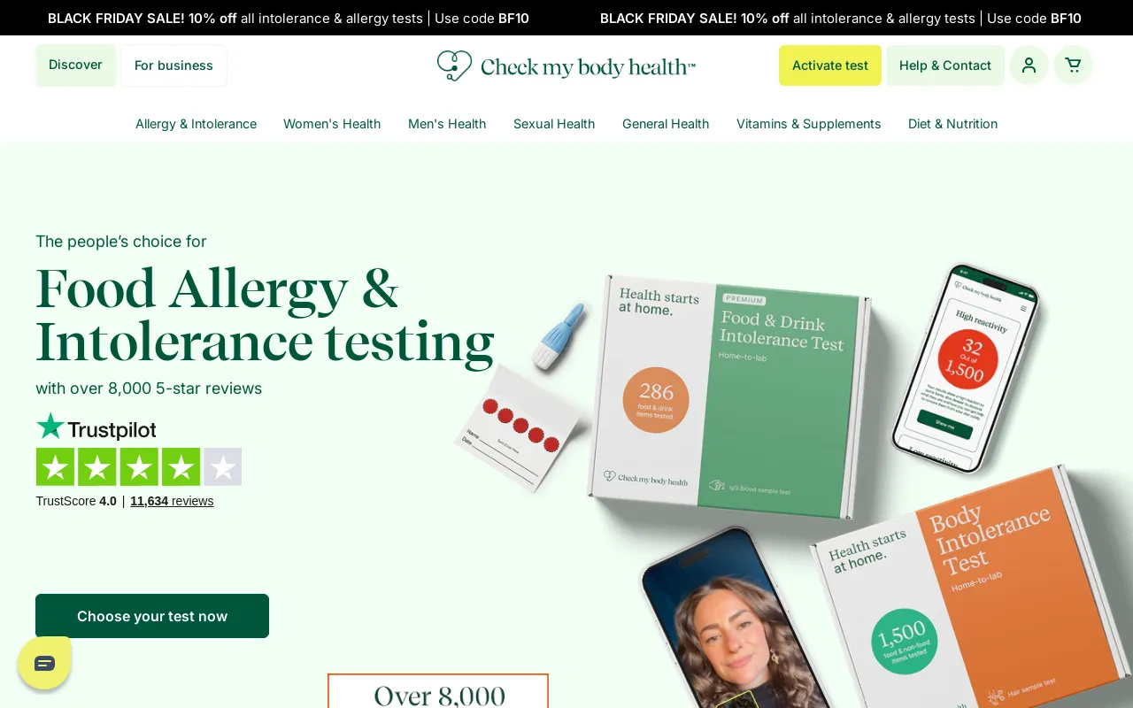 Check My Body Health UK screenshot