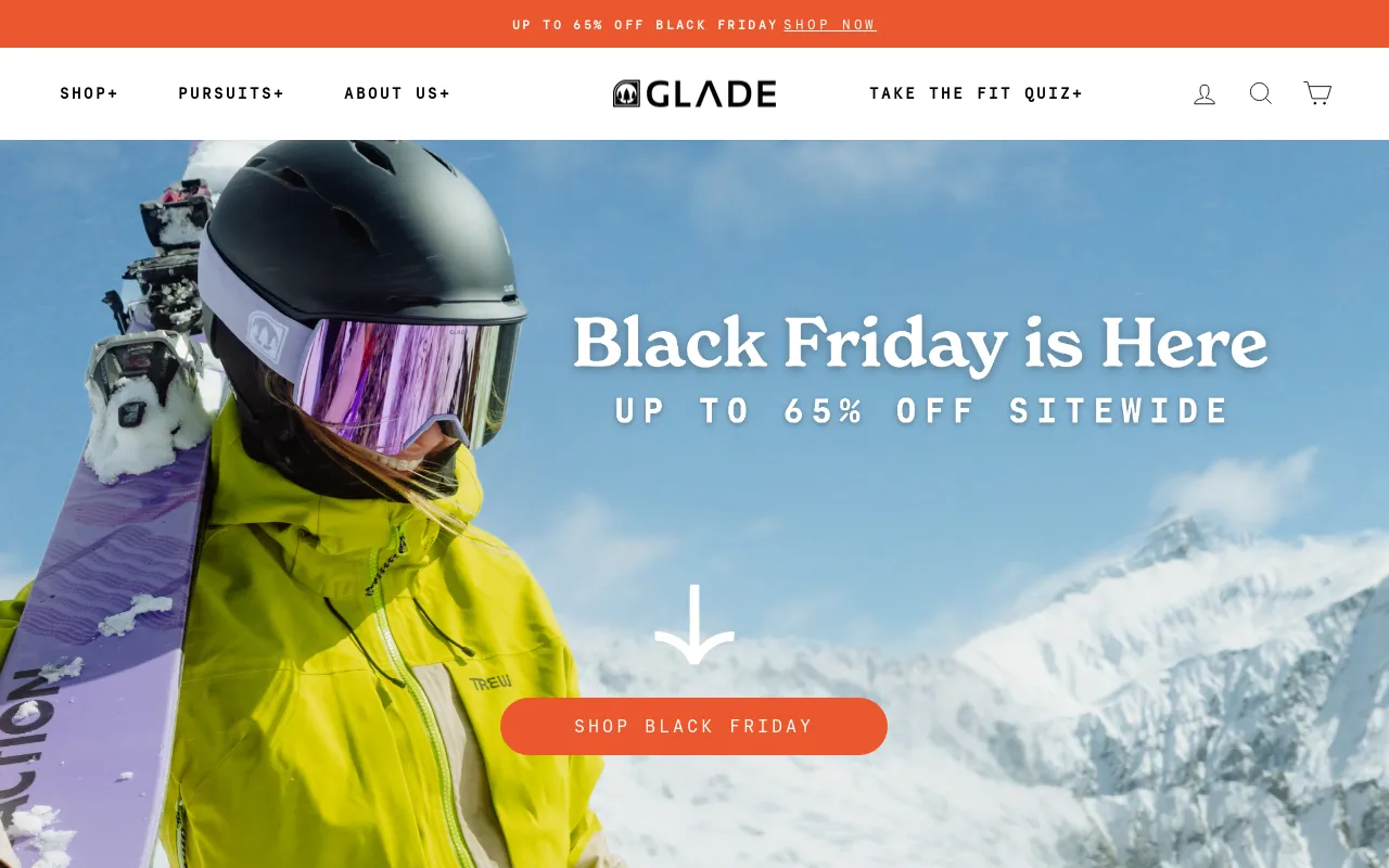 Glade Optics screenshot