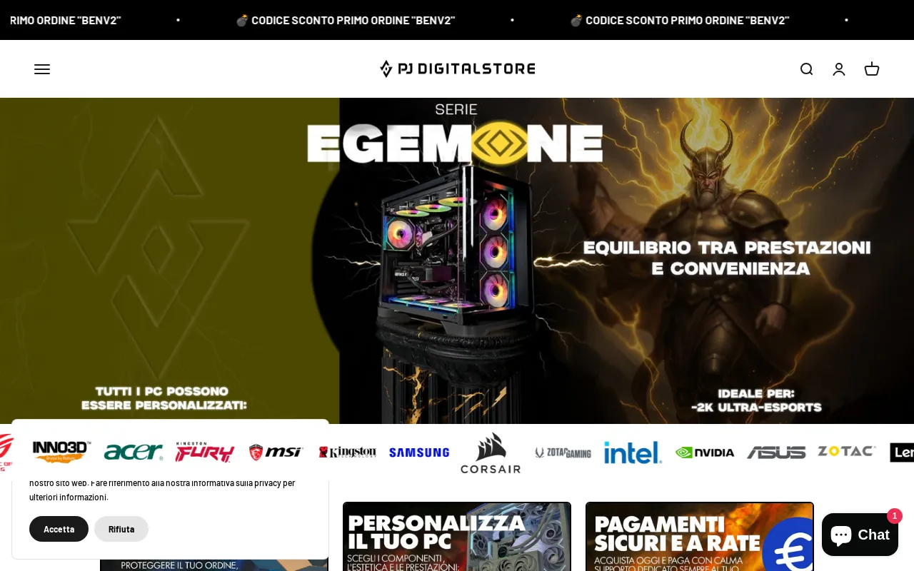 PJ DIGITALSTORE screenshot