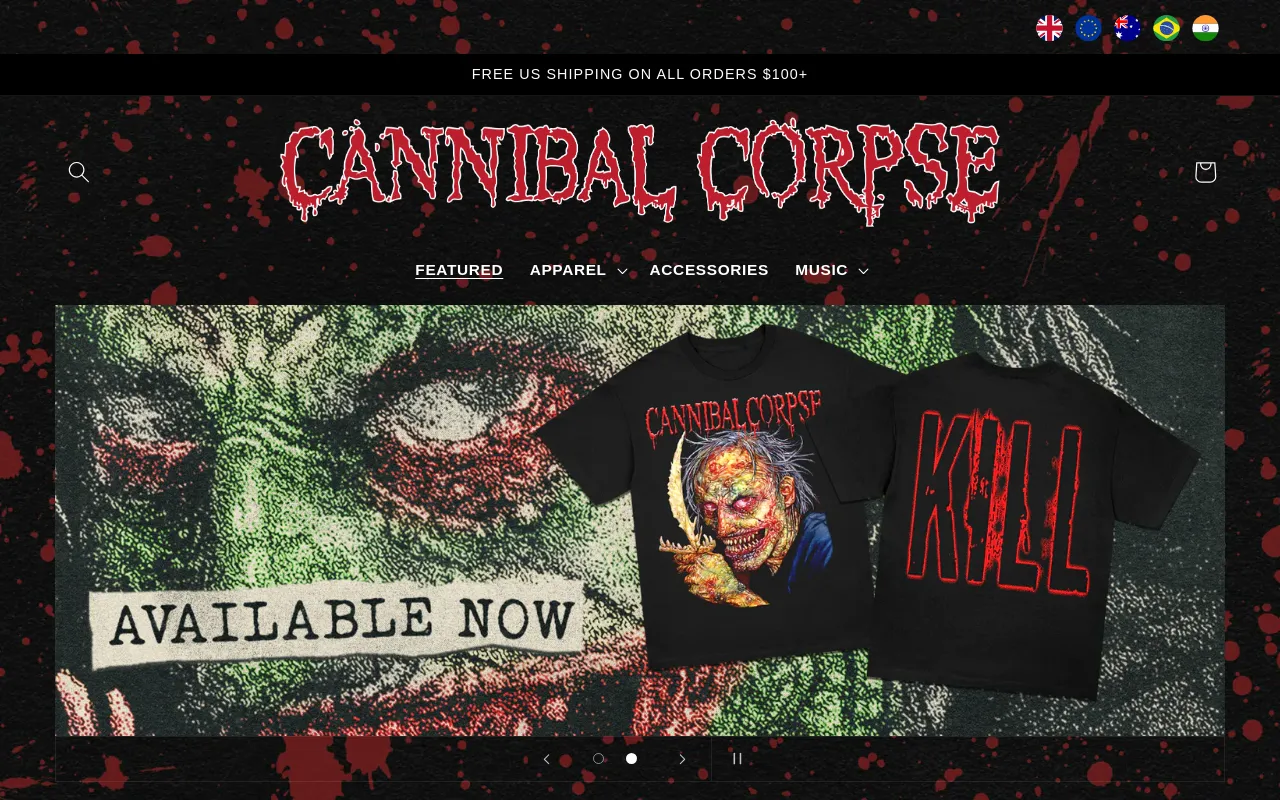 Cannibal Corpse screenshot