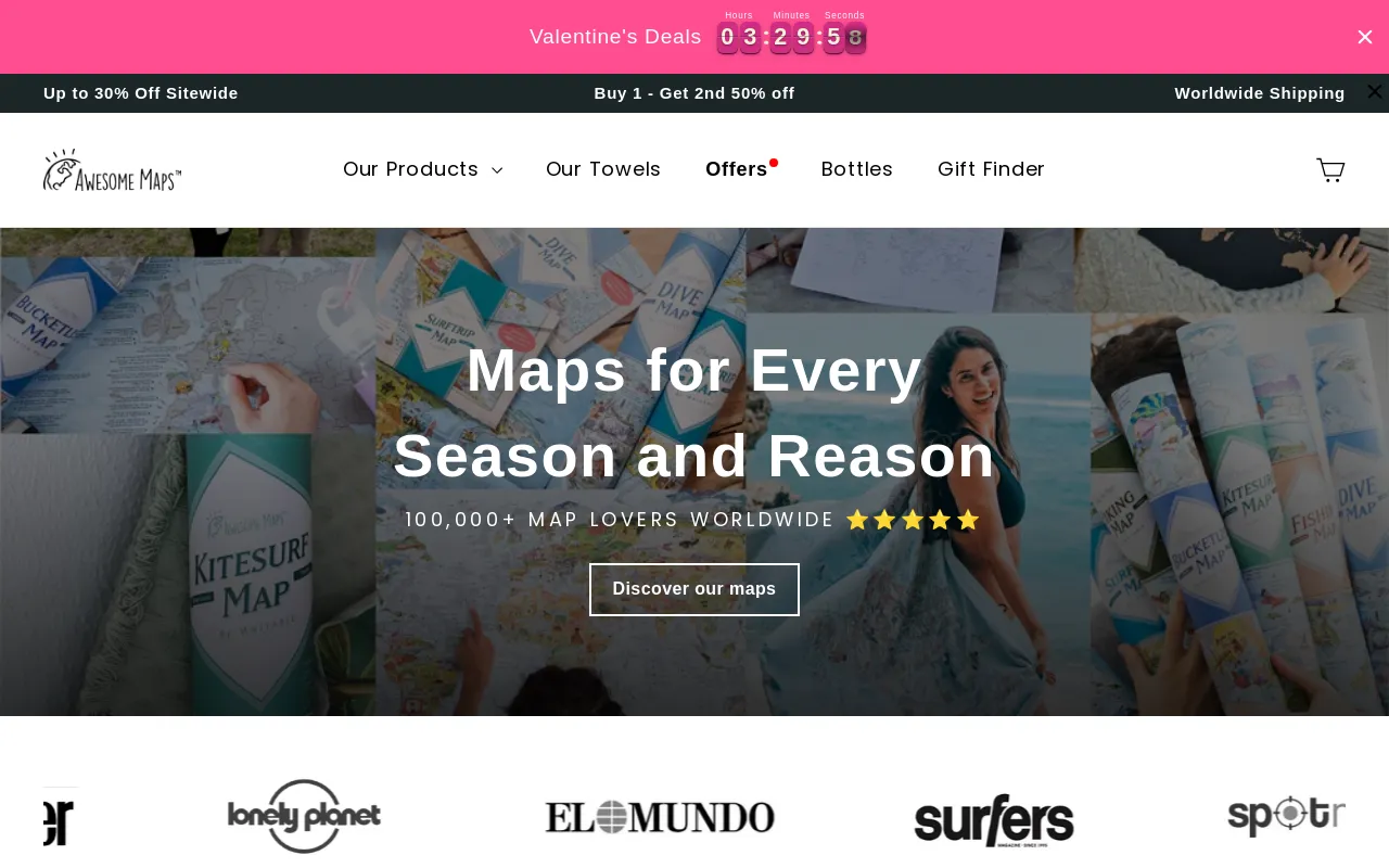 Awesome Maps screenshot