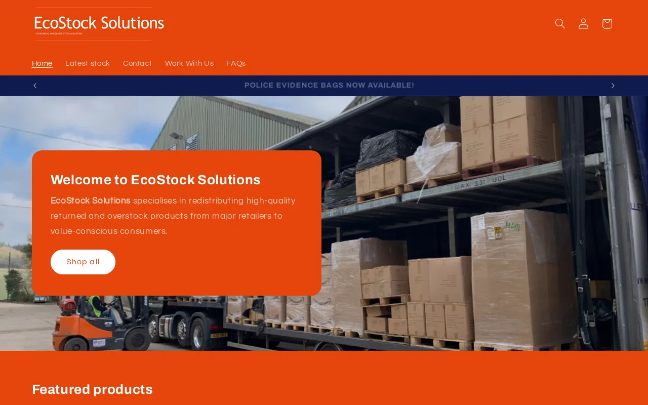 EcoStock Solutions screenshot