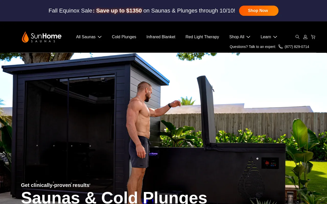 Sun Home Saunas screenshot