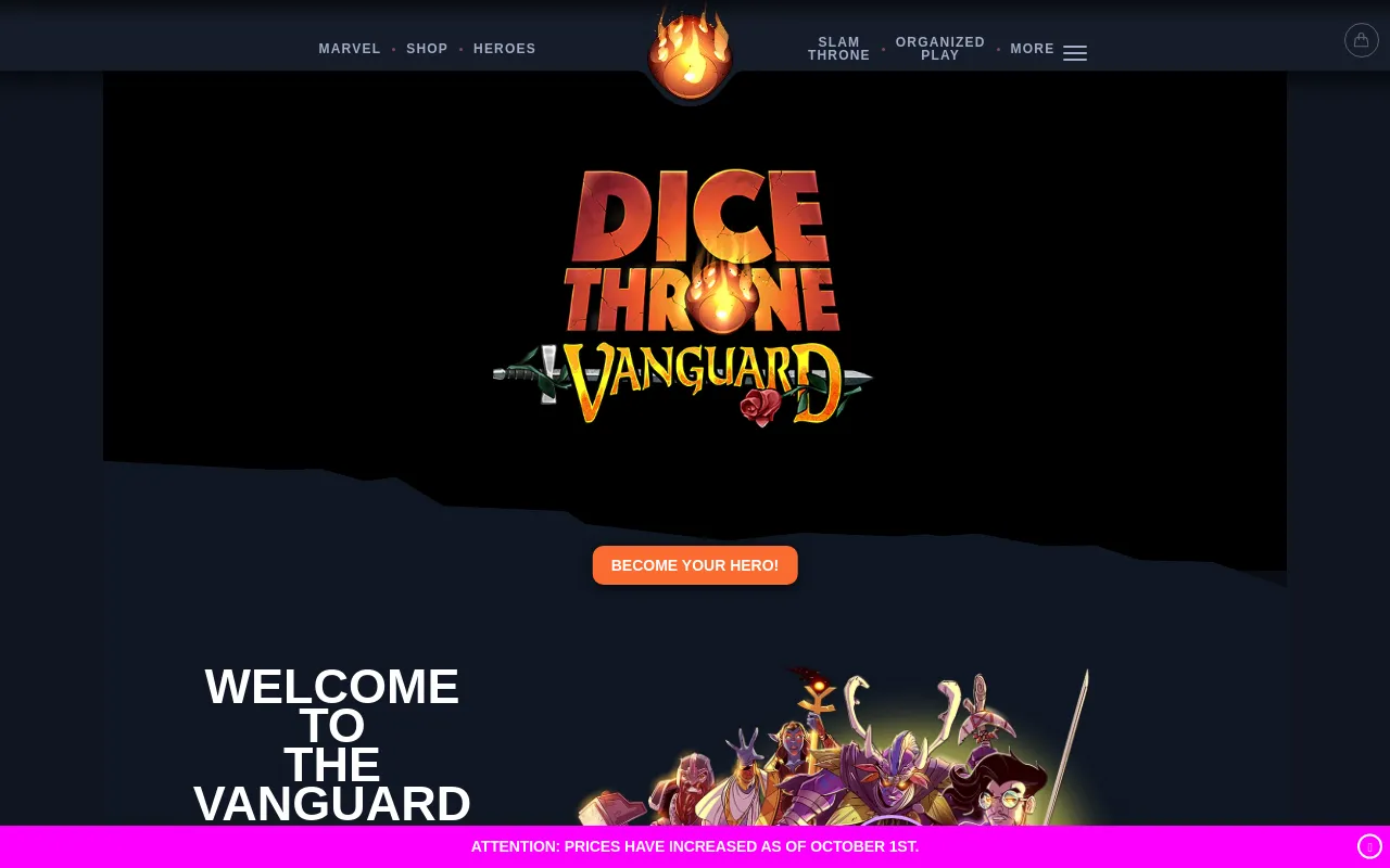 Dice Throne Store screenshot