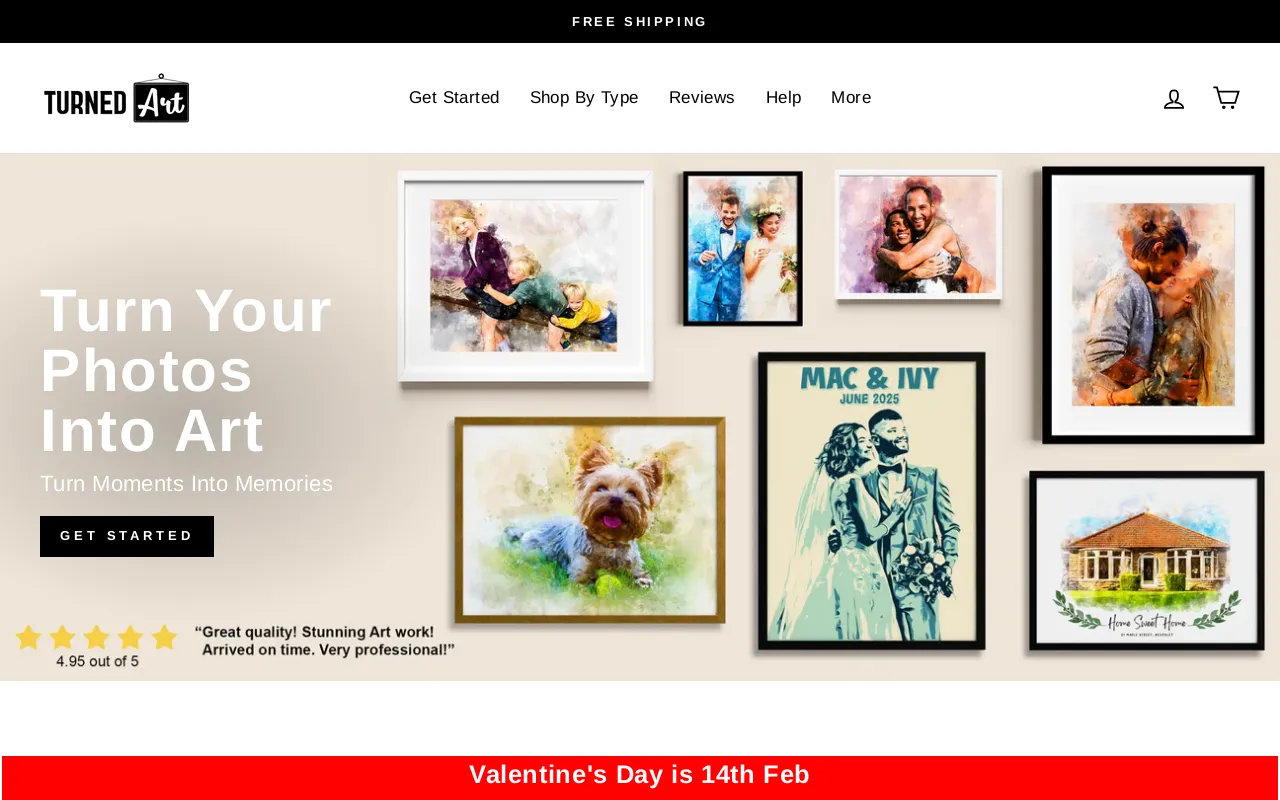 Turned Art screenshot