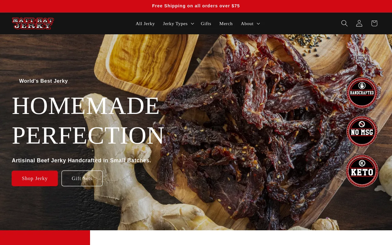 Hat Jerky screenshot