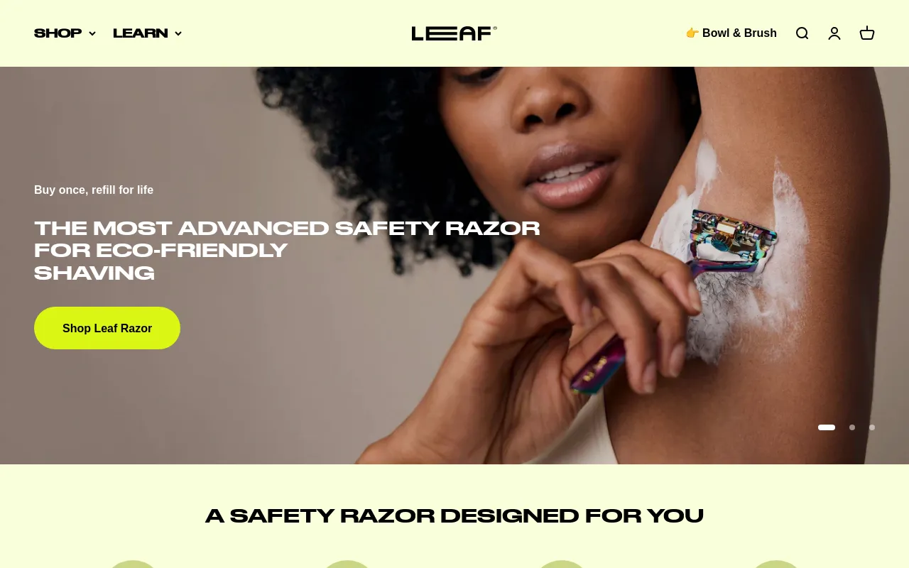 Leaf Shave screenshot