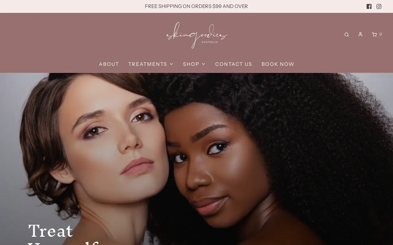 Skingoodies Australia website screenshot