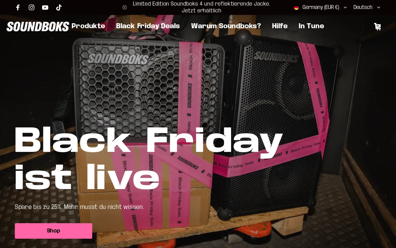 Soundboks DE screenshot