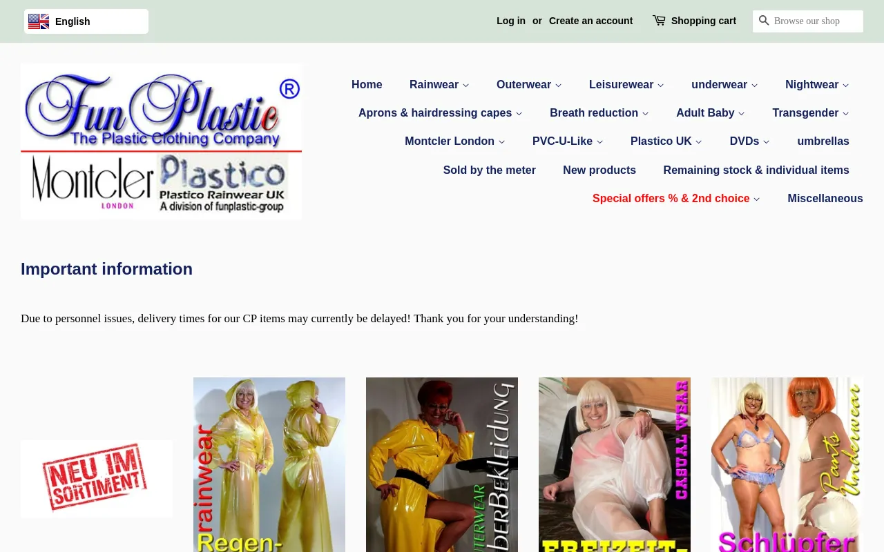 FunPlastic Shop screenshot