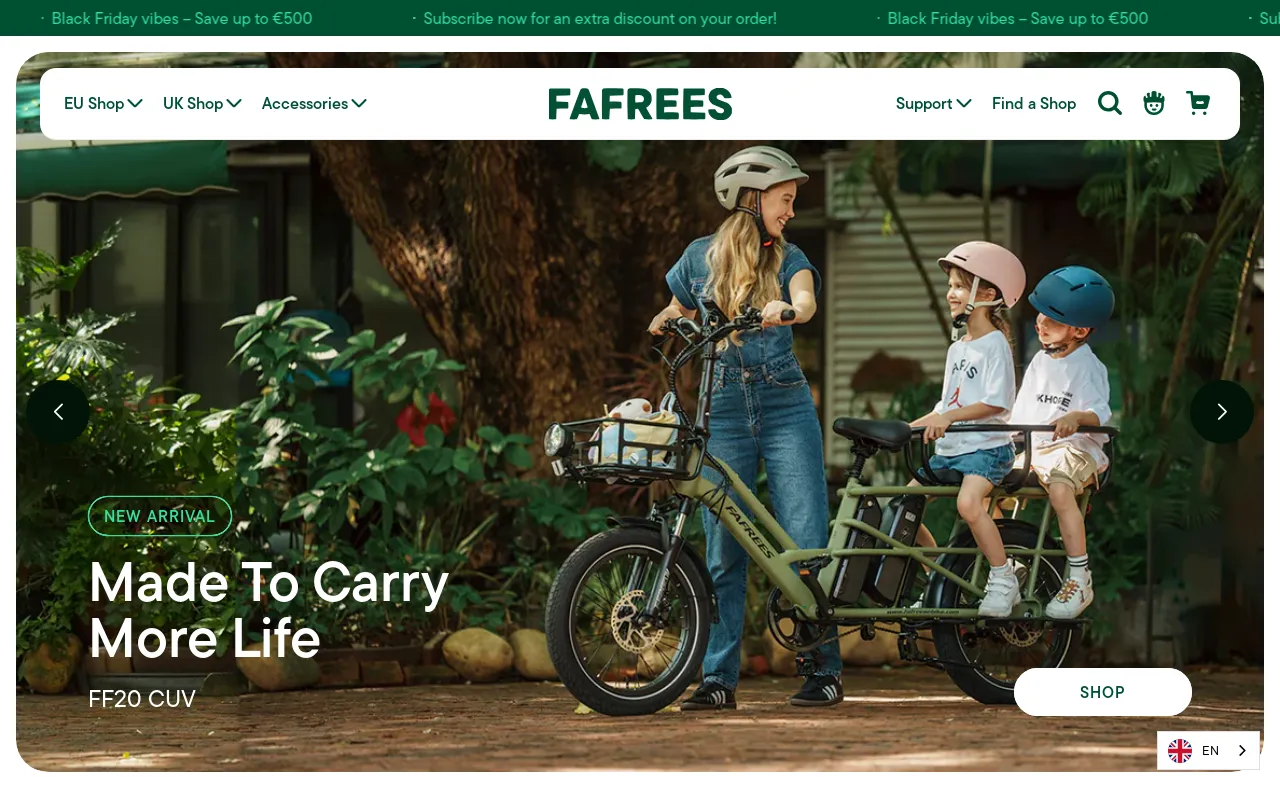 Fafrees Ebike screenshot