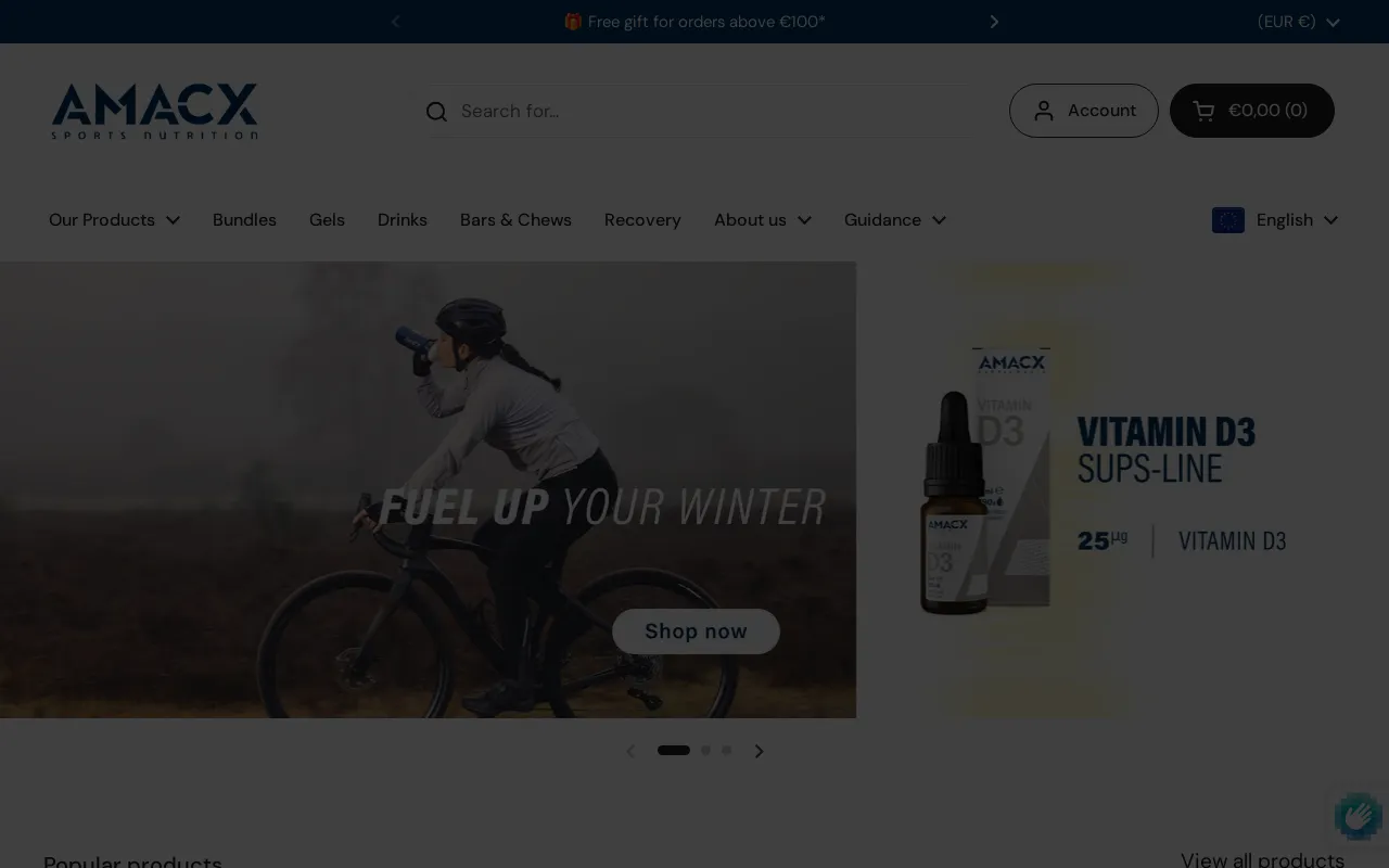 Amacx.com screenshot