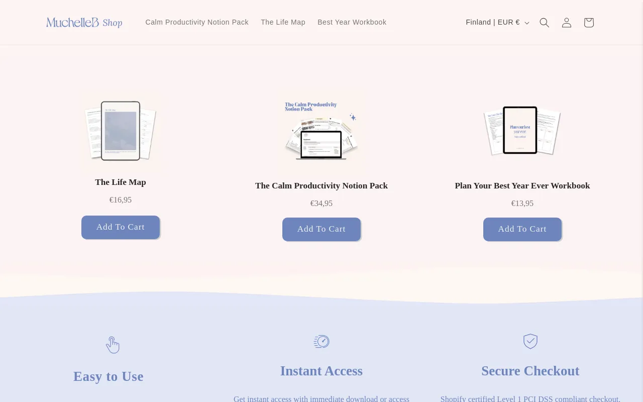 MuchelleB screenshot