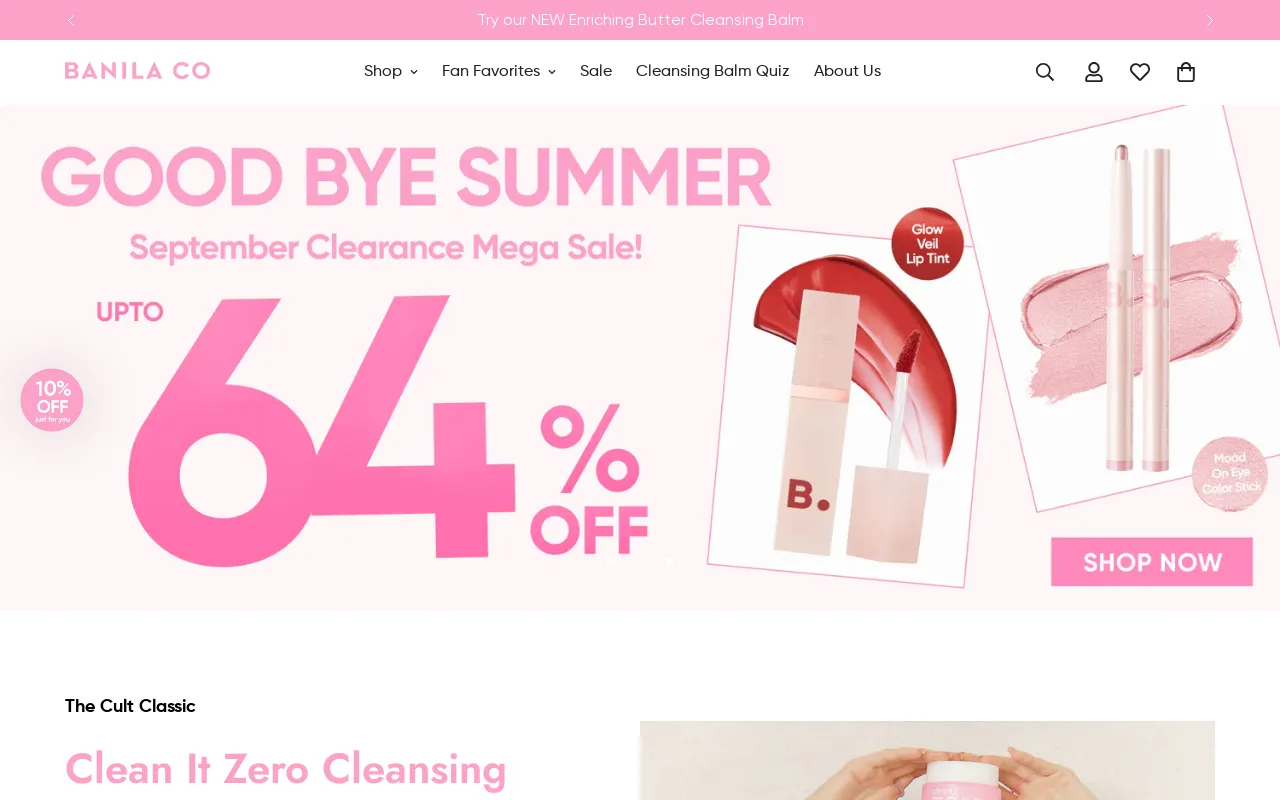 Banila Co screenshot