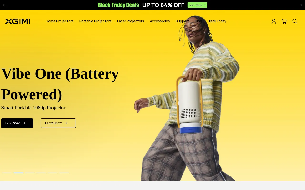 XGIMI Projector Technology screenshot