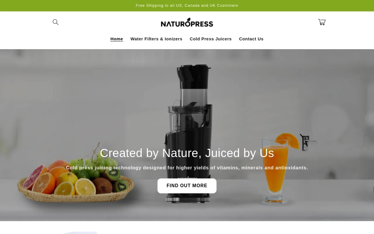 Naturopress Global screenshot