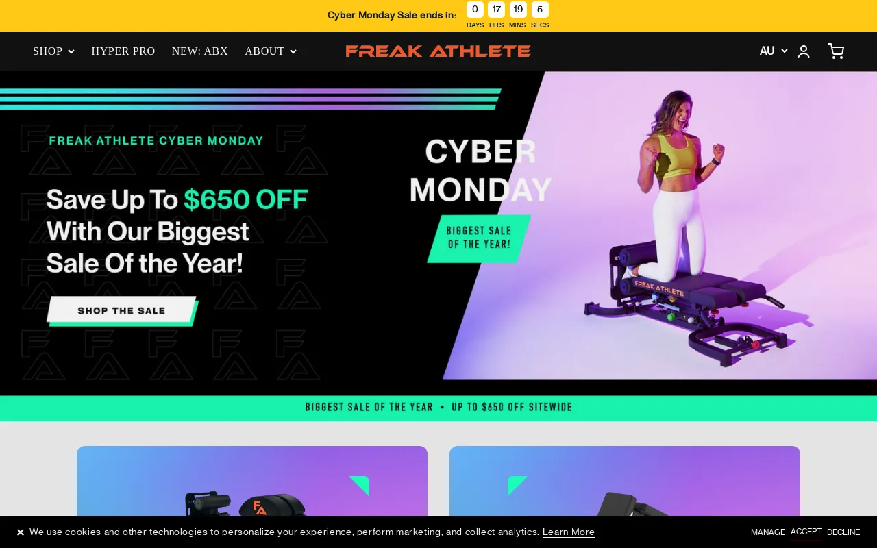 Freak Athlete AU screenshot