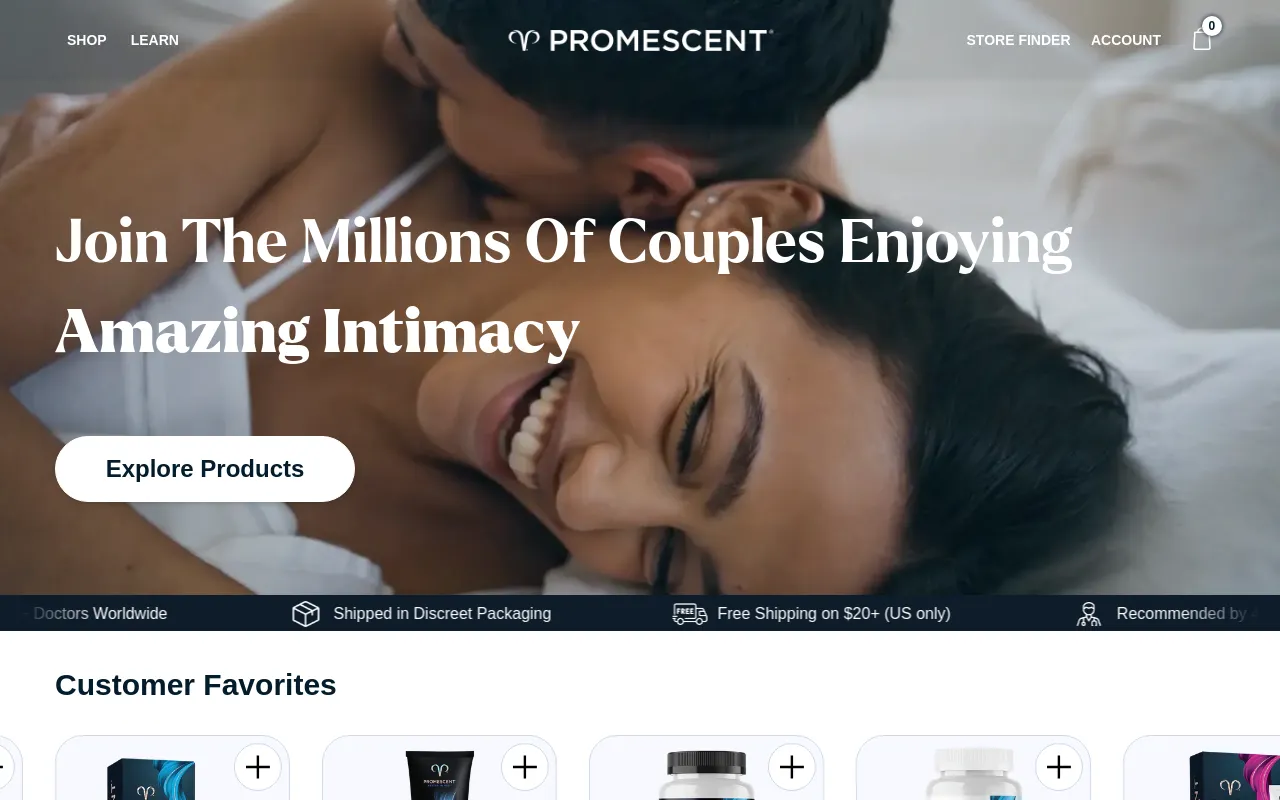 Promescent® screenshot