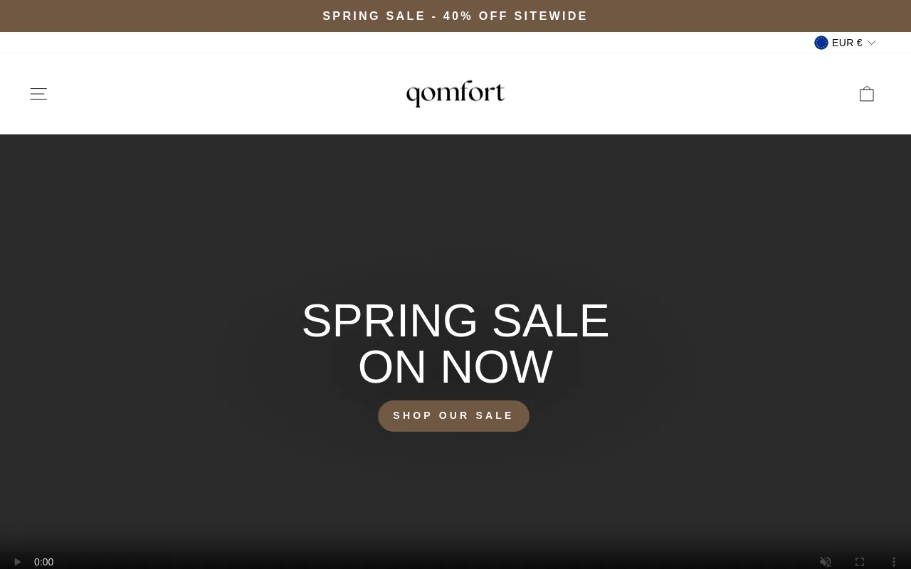 Qomfort Co screenshot