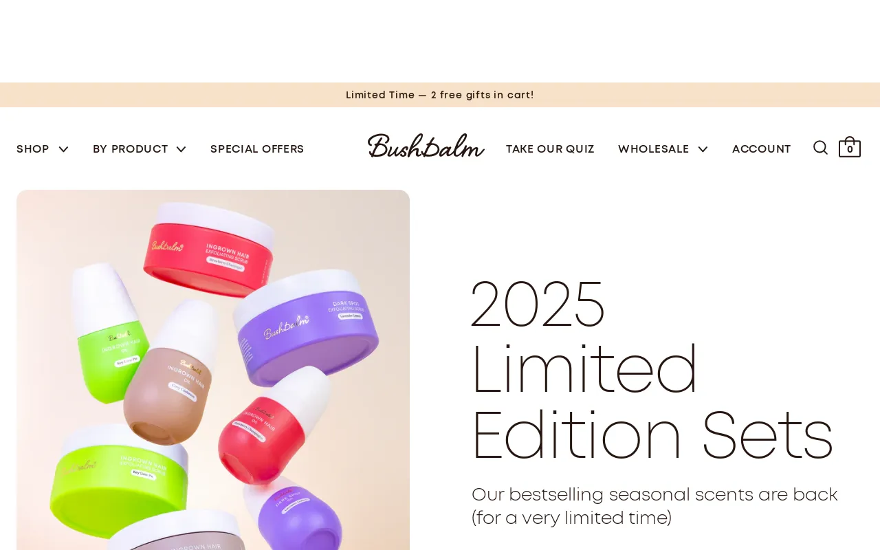 Bushbalm Canada screenshot