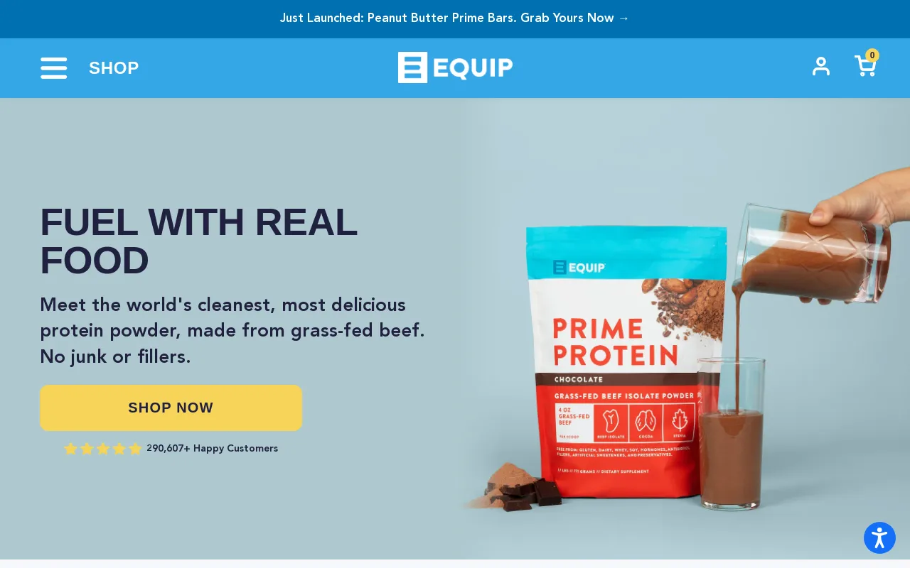 Equip screenshot