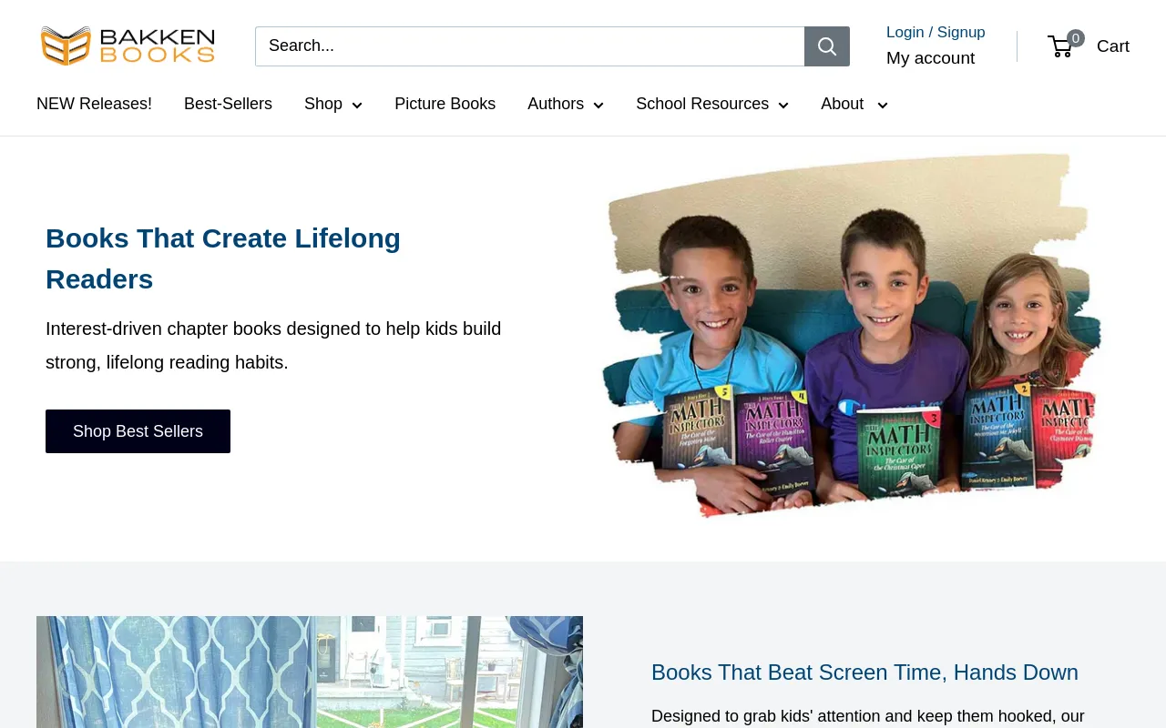 Bakken Books screenshot