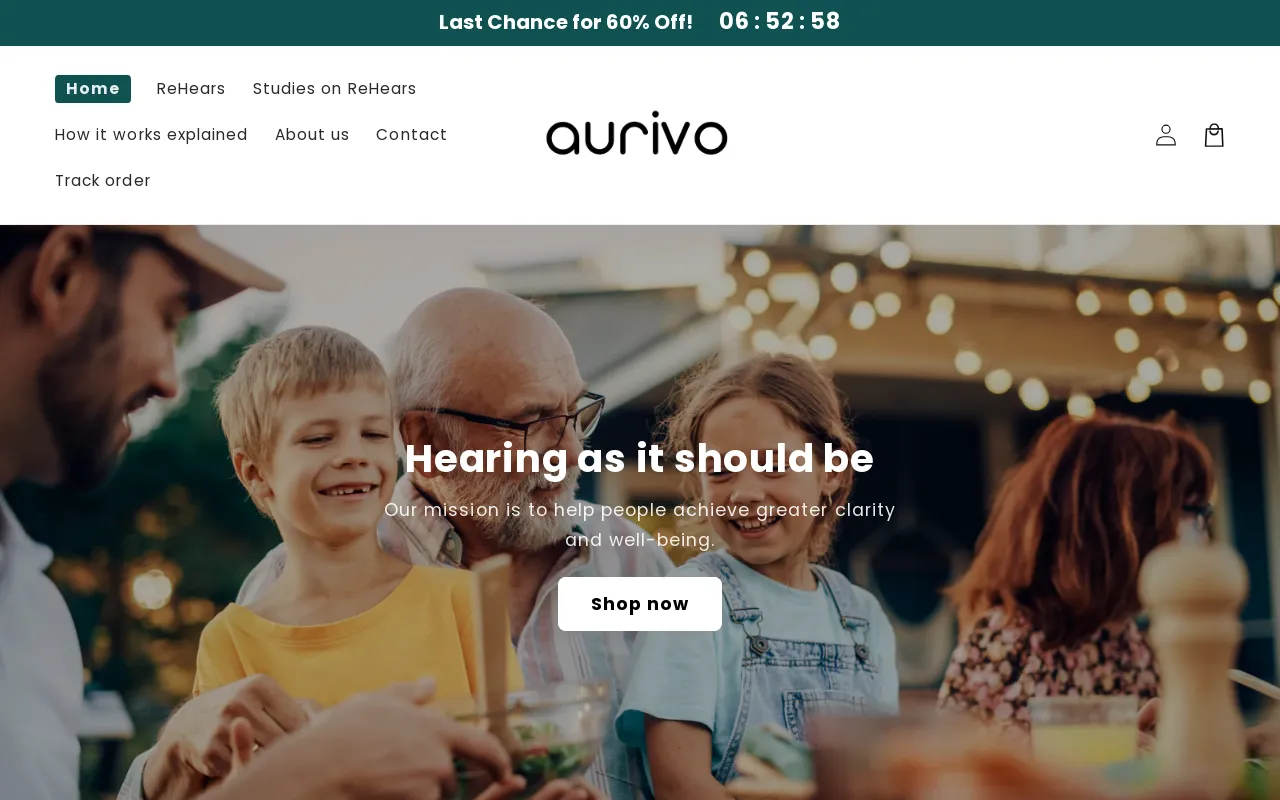 Aurivo US screenshot