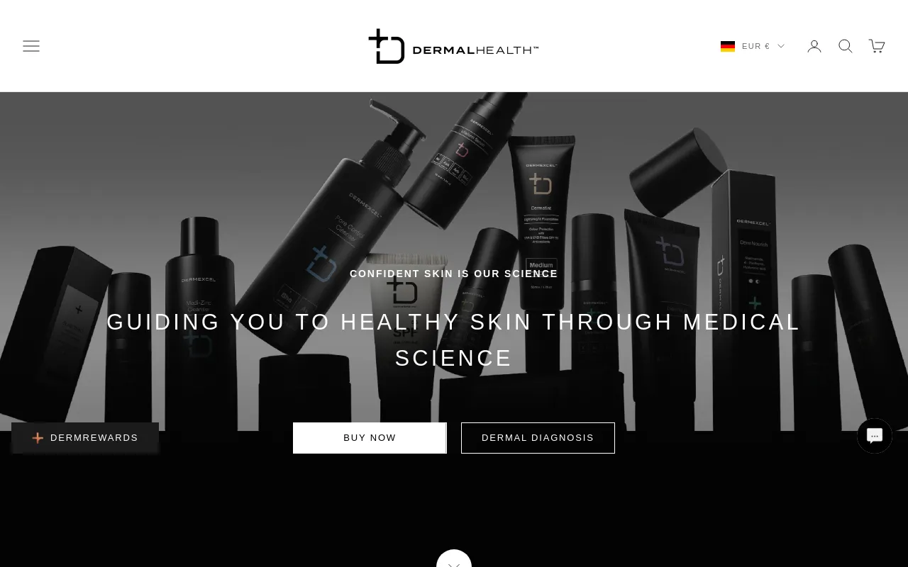 Dermalhealthstore™ for DermExcel™ screenshot