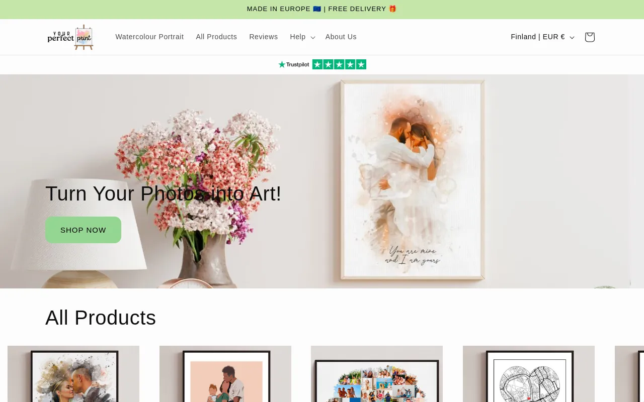 Your Perfect Print screenshot