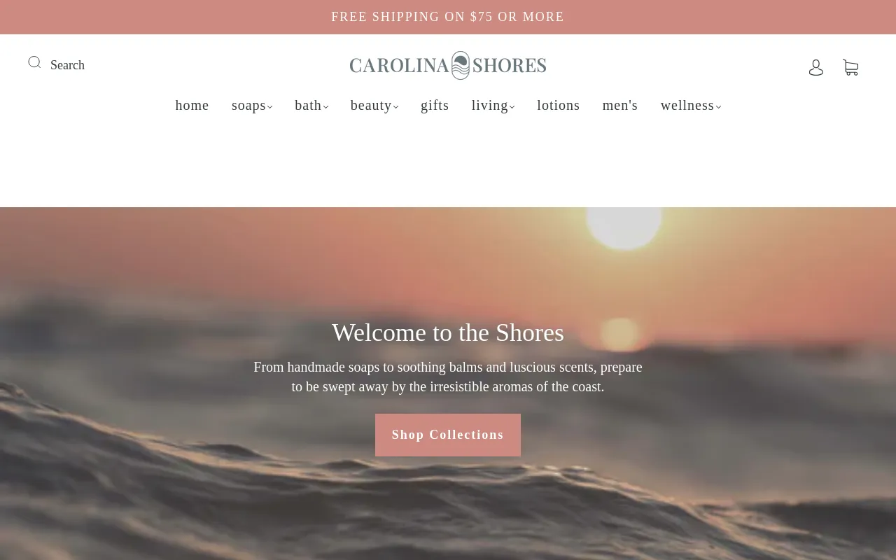 Carolina Shores Natural Soap screenshot