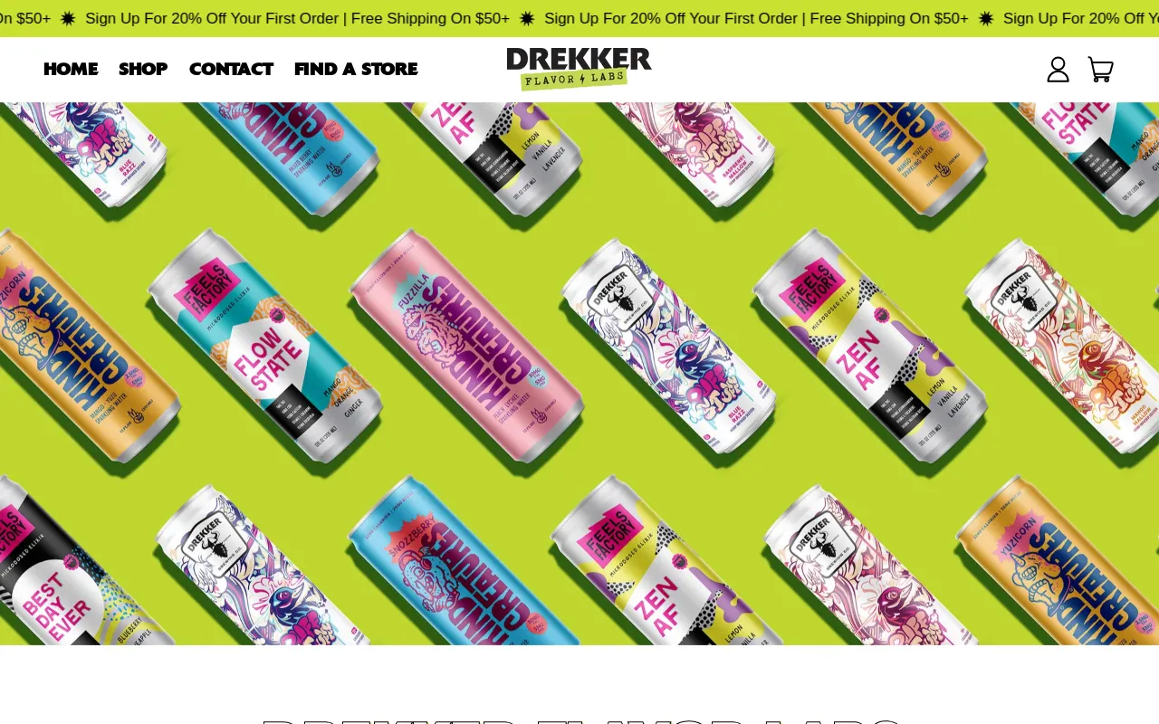 Drekker Flavor Labs screenshot