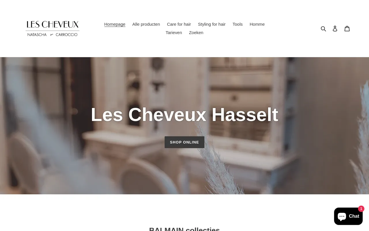 Lescheveuxhasselt screenshot