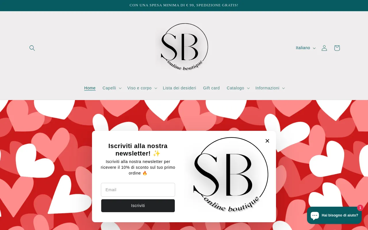 SB ONLINE BOUTIQUE screenshot