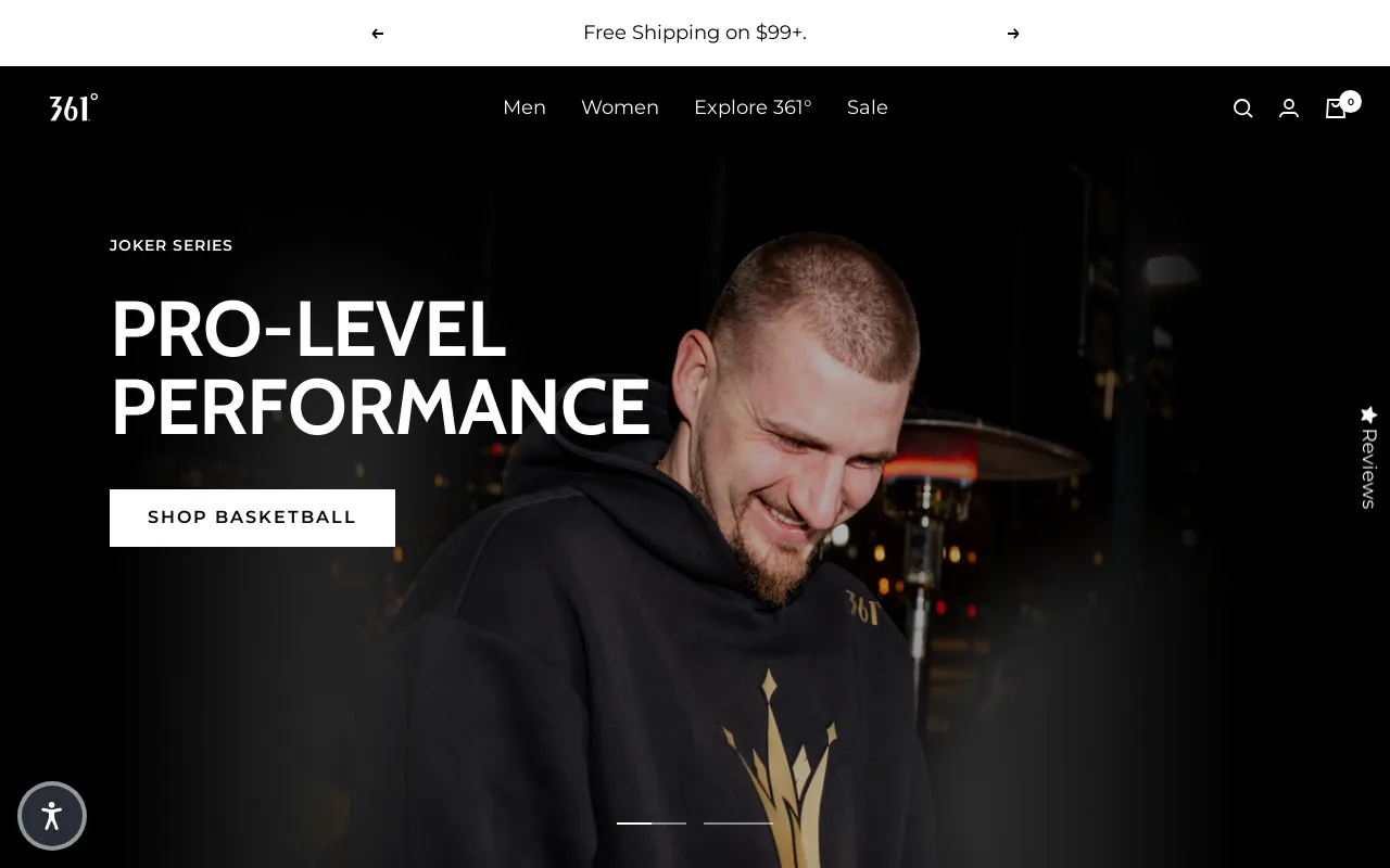 361 Degrees screenshot