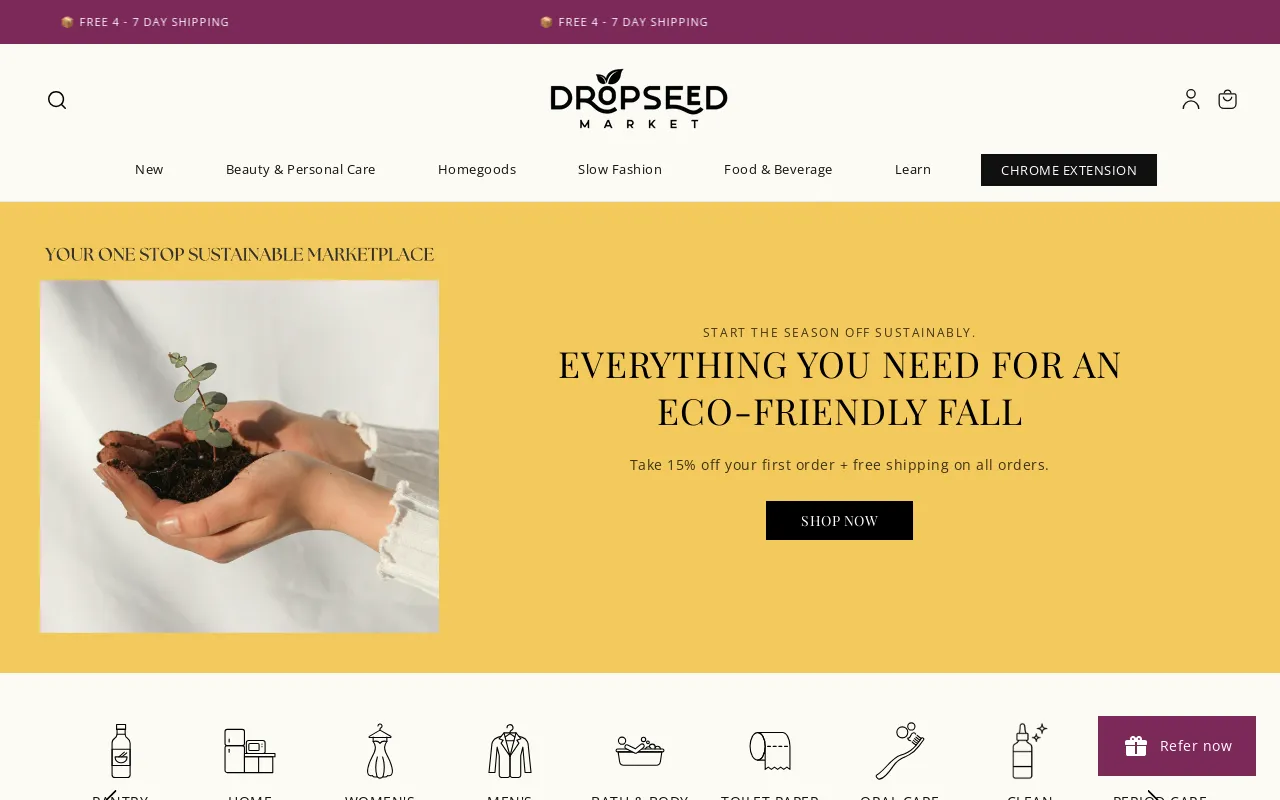 Dropseed screenshot