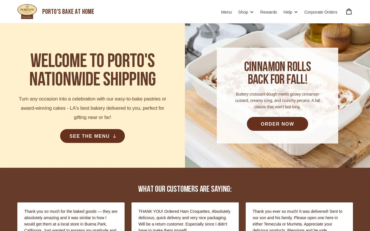 Porto's Bake at screenshot