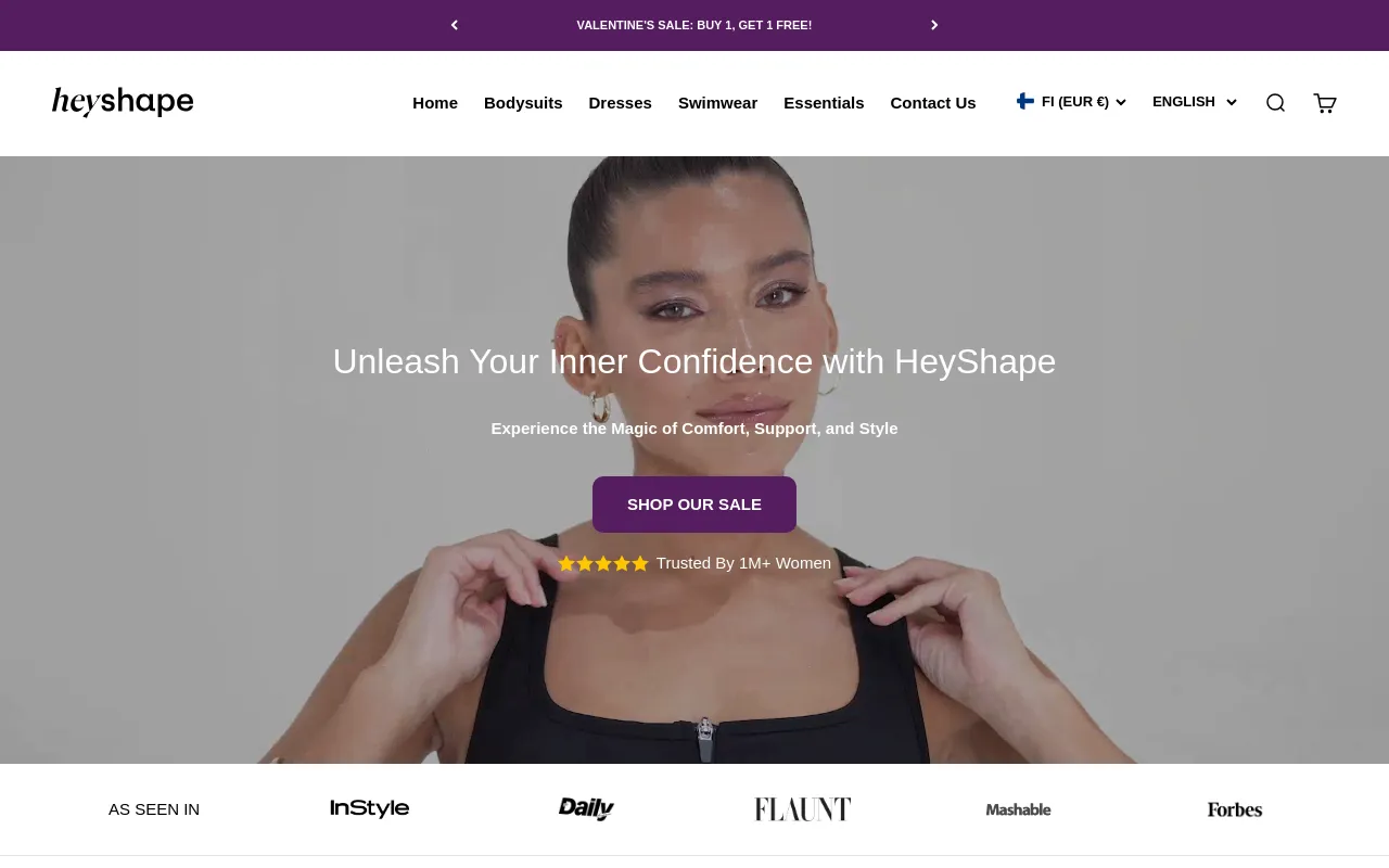 HEYSHAPE screenshot