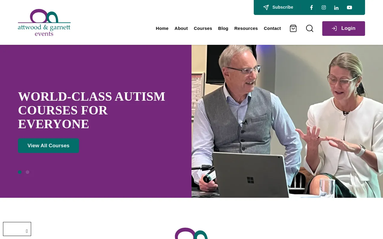 Attwood & Garnett Events screenshot