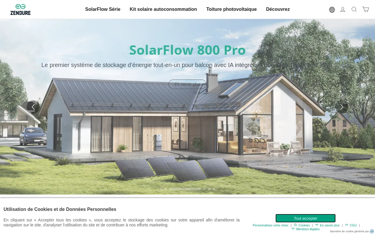 Zendure France screenshot
