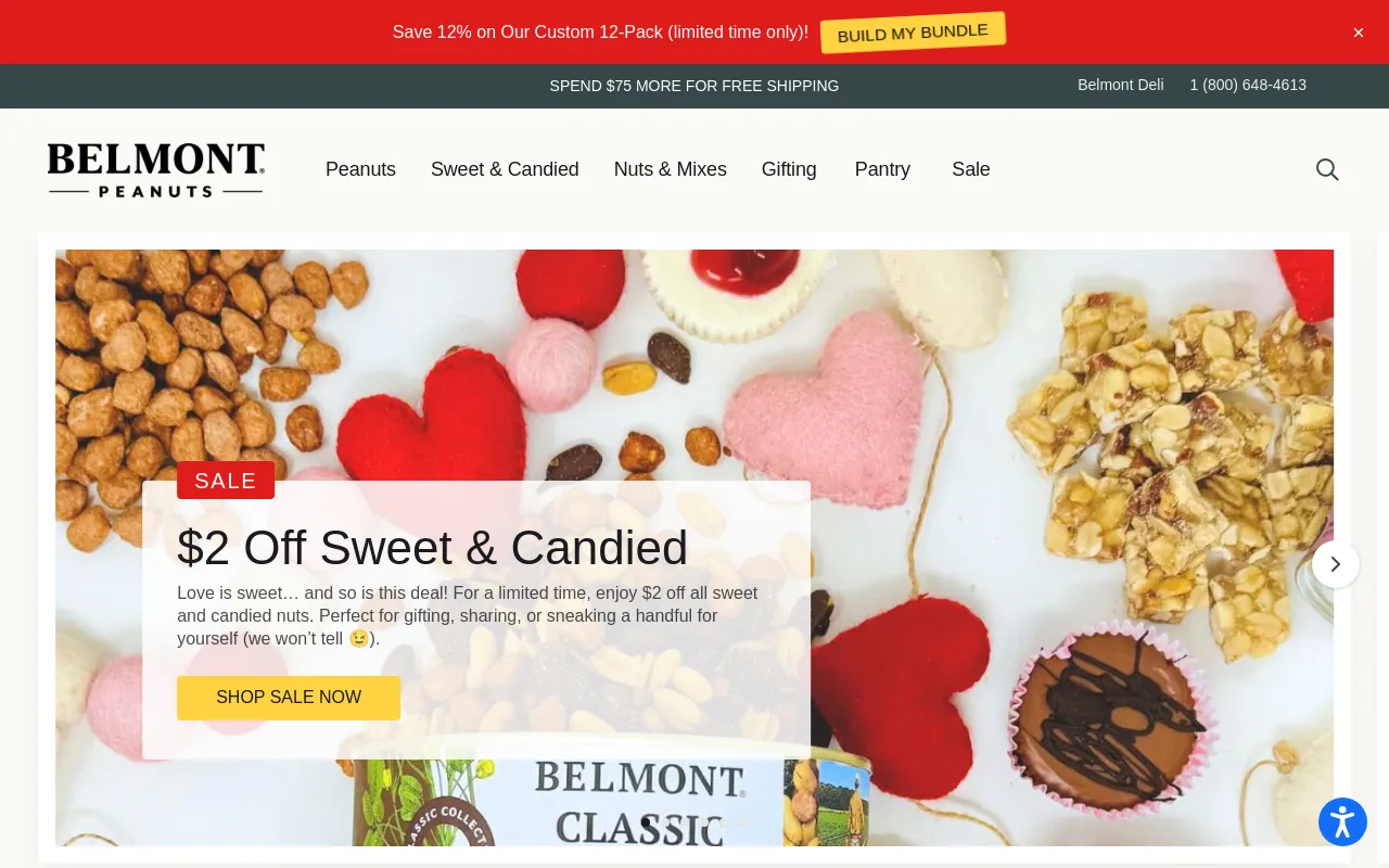 Belmont Peanuts screenshot