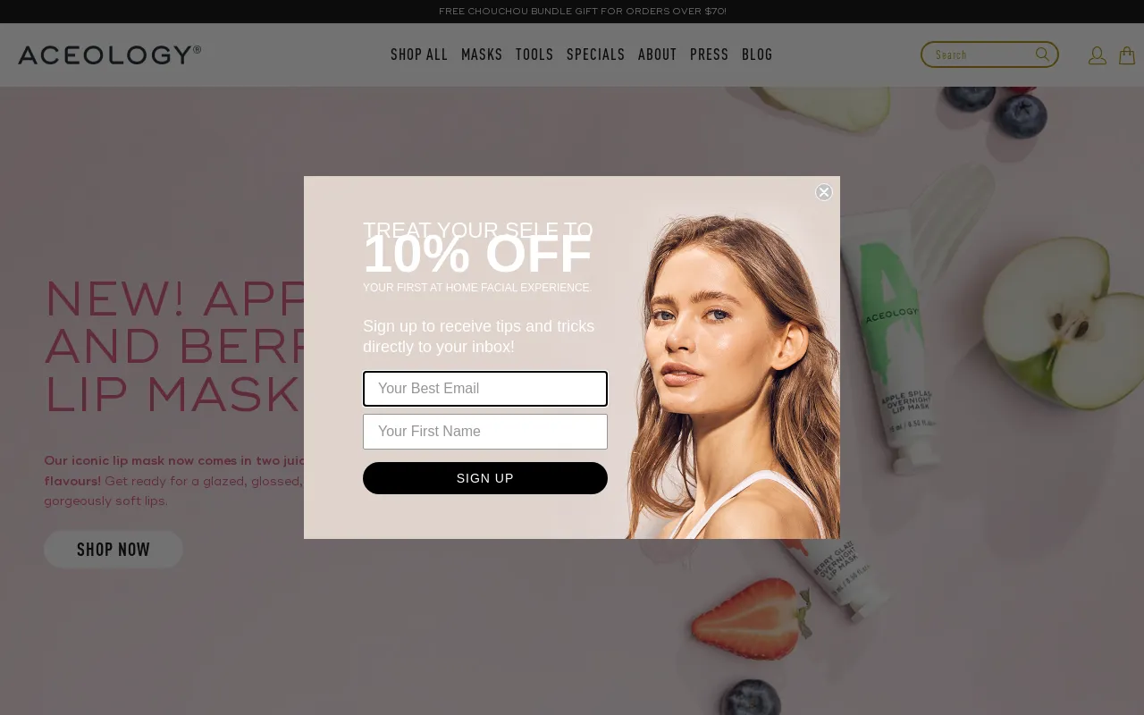 Aceology Beauty US screenshot