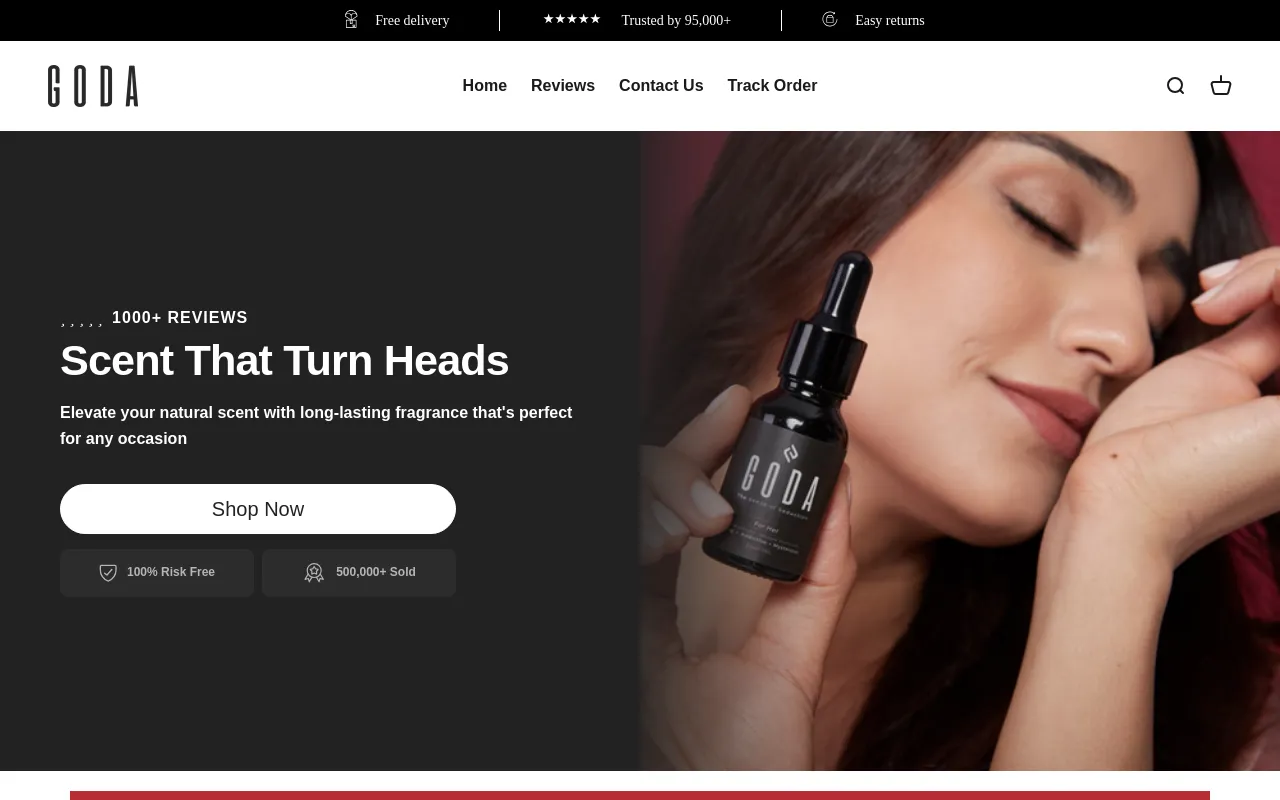 GODA Perfume screenshot