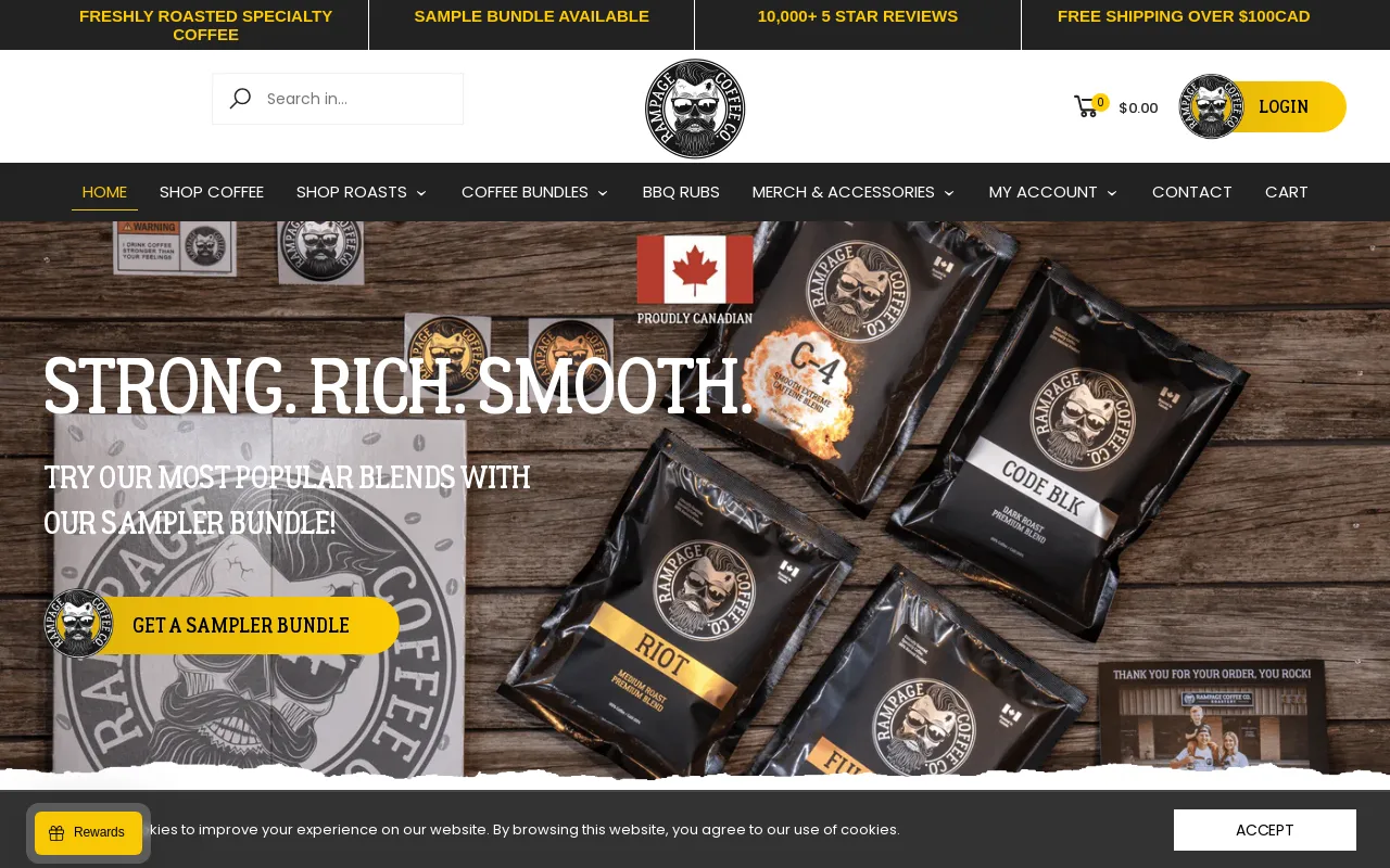 Rampage Coffee Co. screenshot