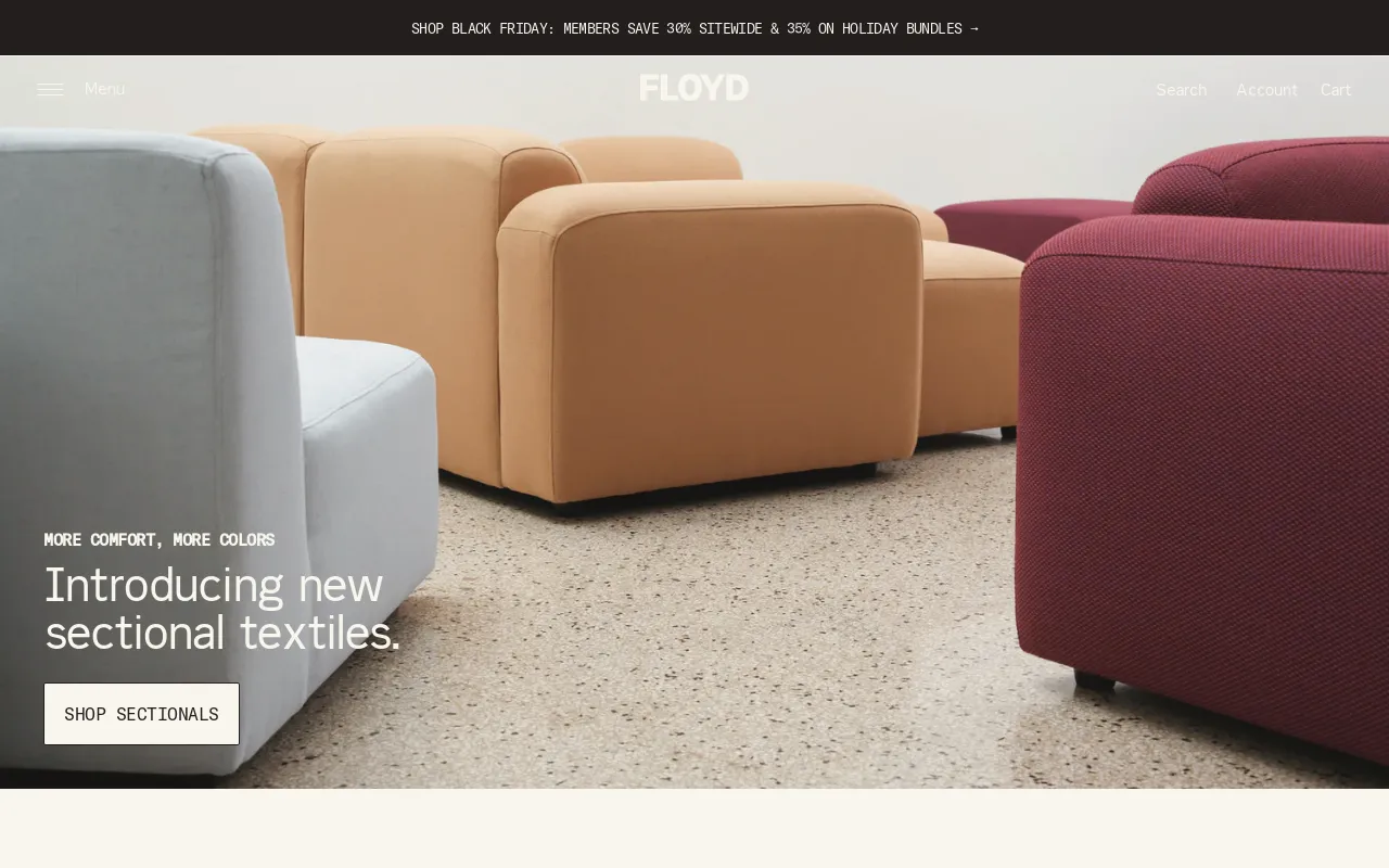 Floyd Home screenshot