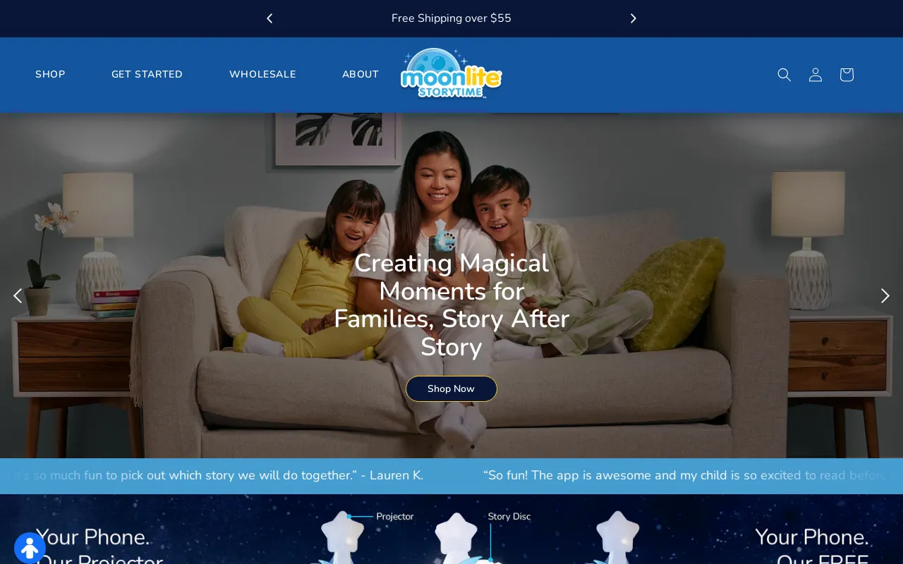 Moonlite™ Storytime screenshot