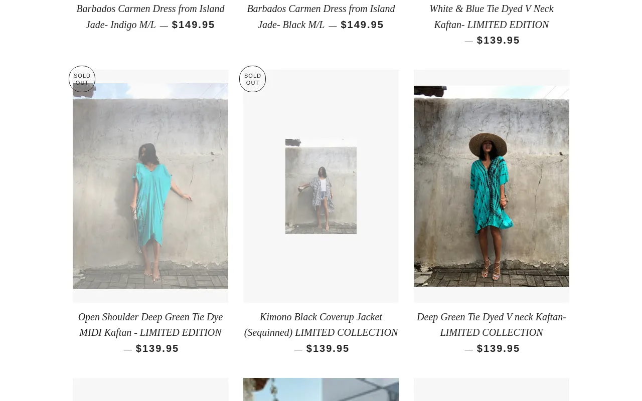 MintLimeBlue website screenshot