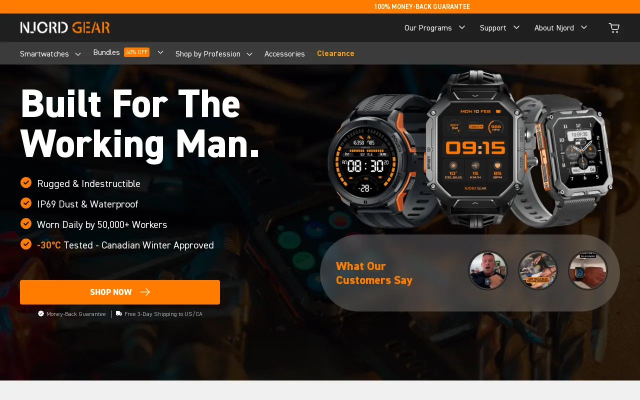 Njord Gear screenshot