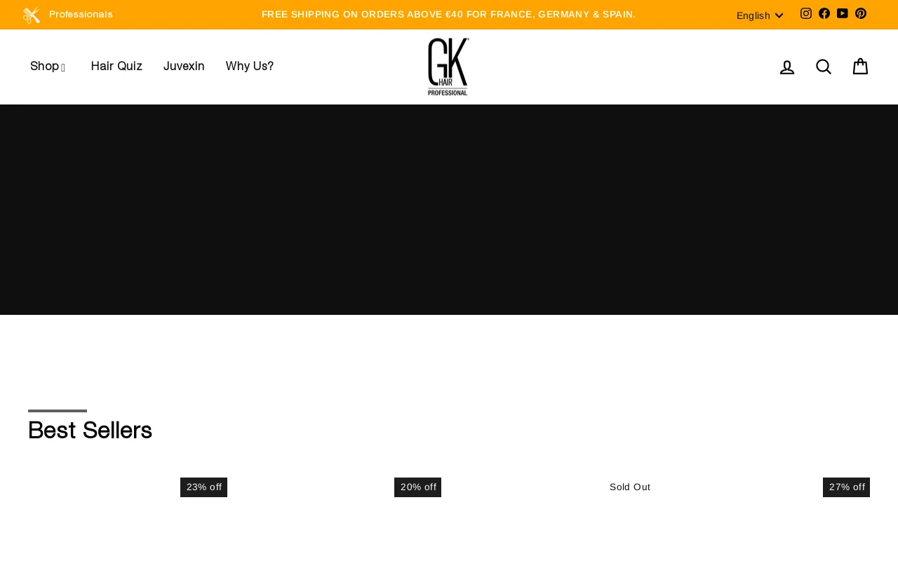 GK Hair Europe&... screenshot