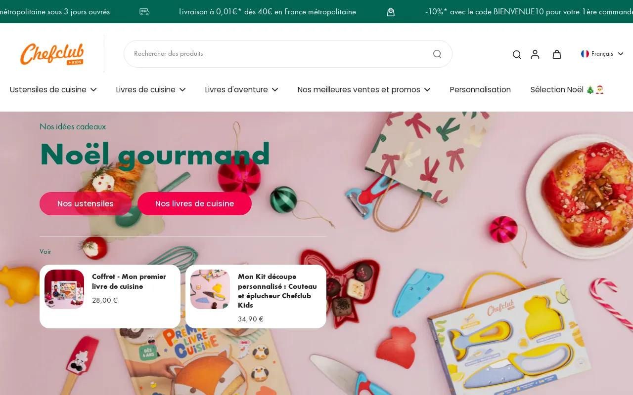 Boutique Chefclub screenshot