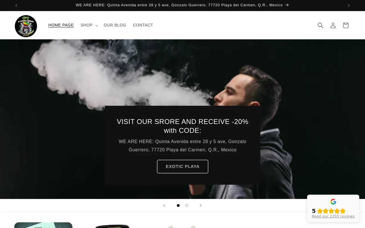 Exotic Smoke Shop screenshot
